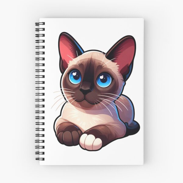 Item preview, Siamese cat 47 designed and sold by REDCATWWW.