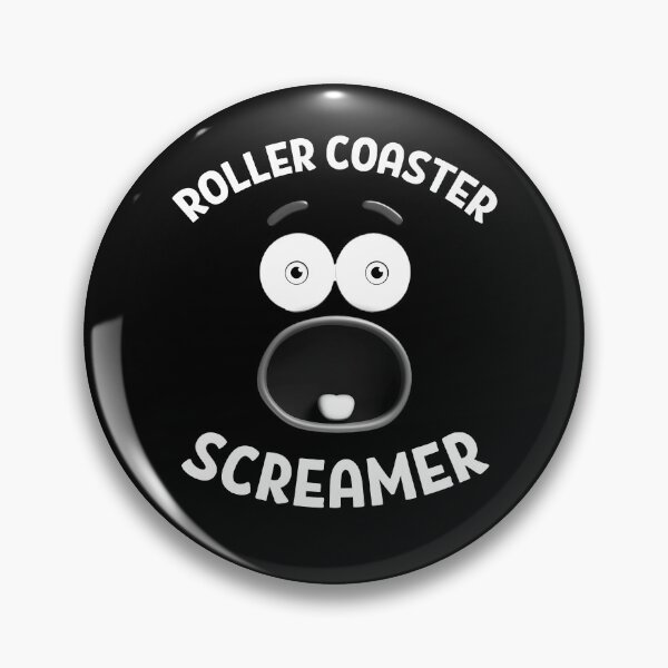 Item preview, Roller Coaster Screamer Amusement Park Lover designed and sold by stylesip.