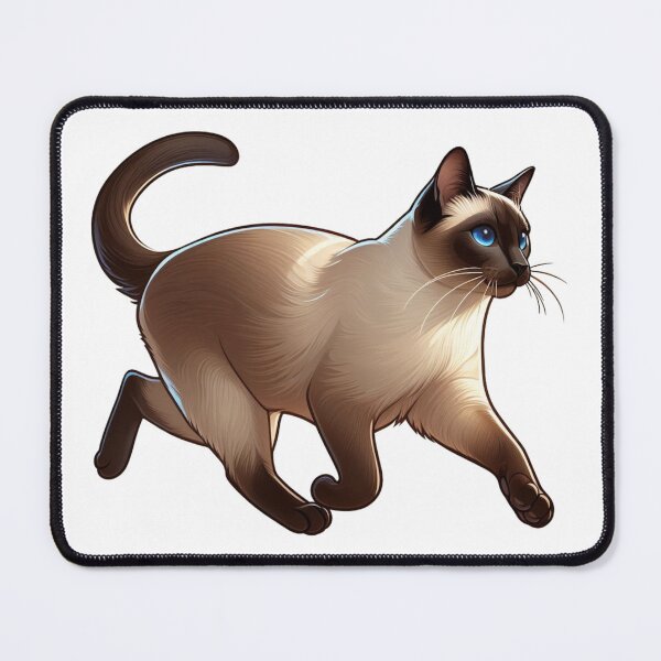 Item preview, Siamese cat 48 designed and sold by REDCATWWW.