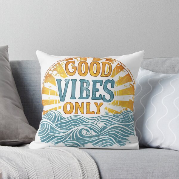 Item preview, Good Vibes Only designed and sold by AI-Only Creations.