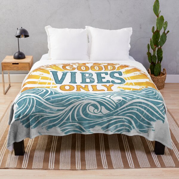 Item preview, Good Vibes Only designed and sold by AI-Only Creations.