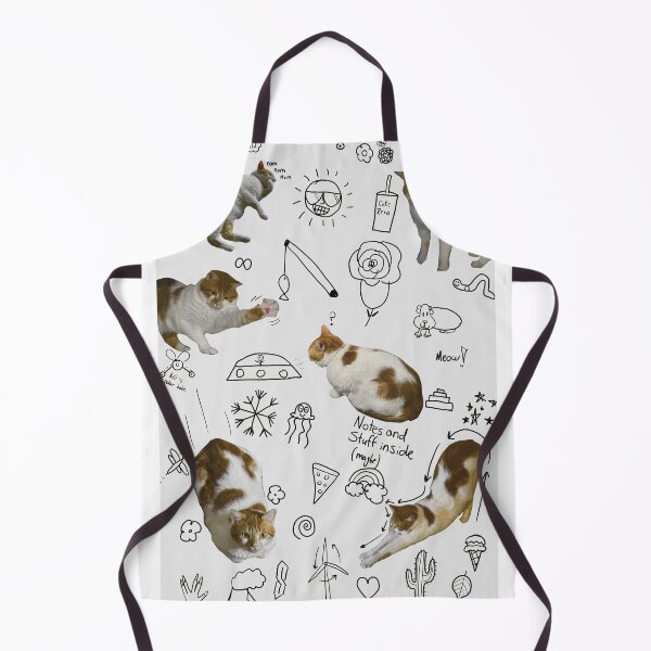 Item preview, Doodle Kitty Notebook designed and sold by PumpkinsMomb.