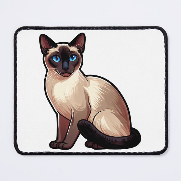 Item preview, Siamese cat 49 designed and sold by REDCATWWW.
