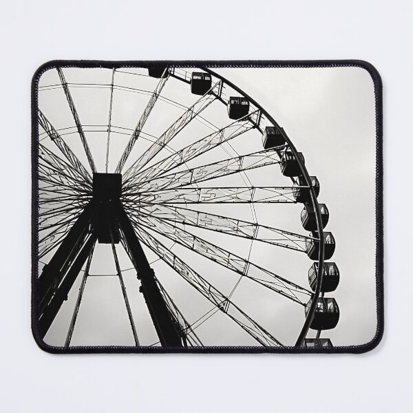 Item preview, Ferris Wheel - Black and White designed and sold by KootenayDesigns.