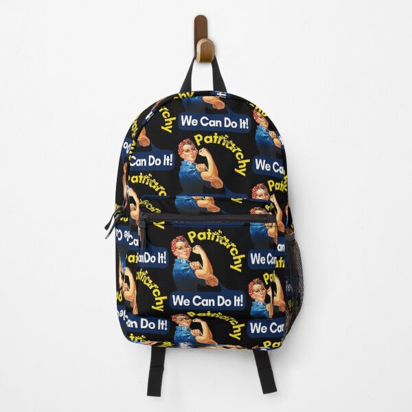 Item preview, Rosie the Riveter - We Can Do it! Smash the Patriarchy designed and sold by Amanda Lucas.