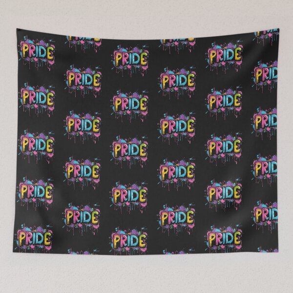 Item preview, Vibrant LGBTQ Pride Graffiti designed and sold by mittie101.