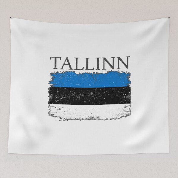 Item preview, Tallinn Estonia Flag Estonia Tourist Capital Estonia designed and sold by farhanhafeez.