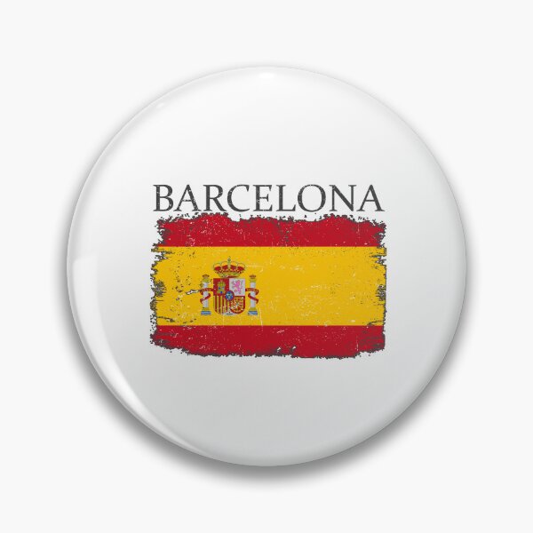 Artikelvorschau, Barcelona Spain Flag Barcelona Tourist Spain Tourist entworfen und verkauft von farhanhafeez.