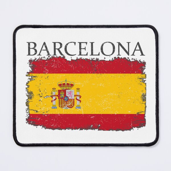 Item preview, Barcelona Spain Flag Barcelona Tourist Spain Tourist designed and sold by farhanhafeez.