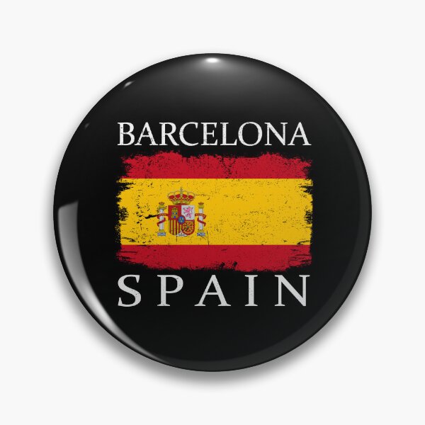 Artikelvorschau, Barcelona Spain Flag Barcelona Tourist Spain Tourist entworfen und verkauft von farhanhafeez.