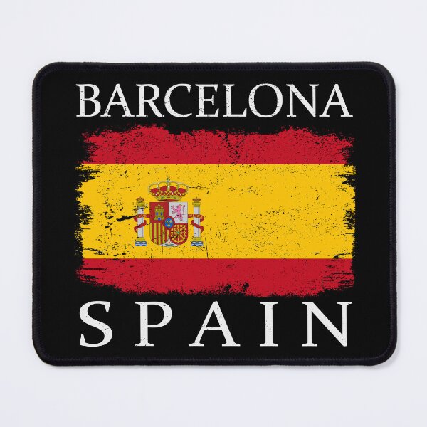 Item preview, Barcelona Spain Flag Barcelona Tourist Spain Tourist designed and sold by farhanhafeez.
