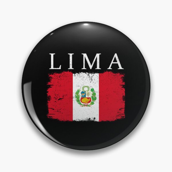 Item preview, Lima Peru Flag Peru Tourist Capital Peru Lima Tourist designed and sold by farhanhafeez.