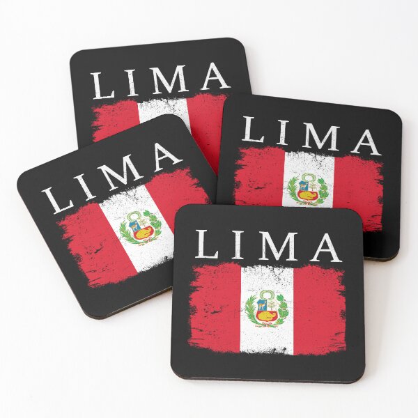 Item preview, Lima Peru Flag Peru Tourist Capital Peru Lima Tourist designed and sold by farhanhafeez.