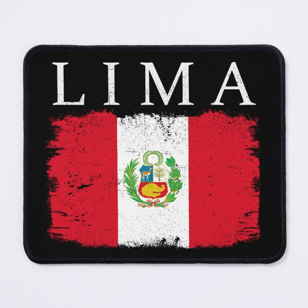 Item preview, Lima Peru Flag Peru Tourist Capital Peru Lima Tourist designed and sold by farhanhafeez.