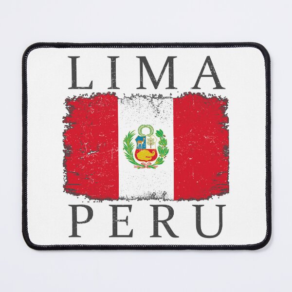 Item preview, Lima Peru Flag Peru Tourist Capital Peru Lima Tourist designed and sold by farhanhafeez.