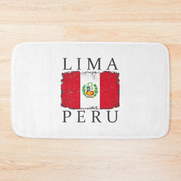 Artikelvorschau, Lima Peru Flag Peru Tourist Capital Peru Lima Tourist entworfen und verkauft von farhanhafeez.