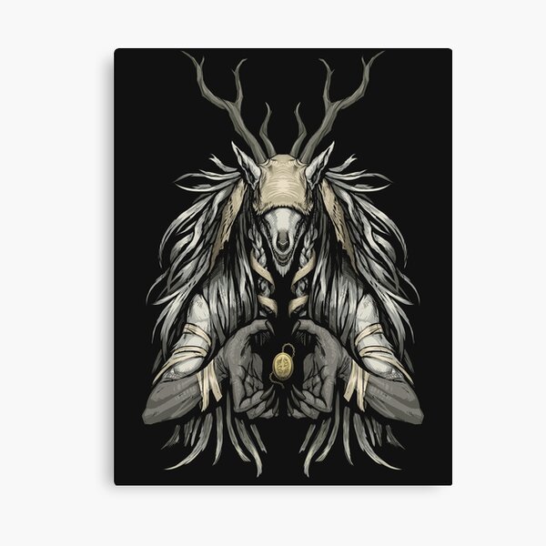The Supplicant Canvas Print