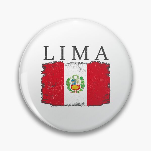 Item preview, Lima Peru Flag Peru Tourist Capital Peru Lima Tourist designed and sold by farhanhafeez.