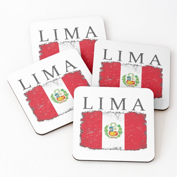Item preview, Lima Peru Flag Peru Tourist Capital Peru Lima Tourist designed and sold by farhanhafeez.
