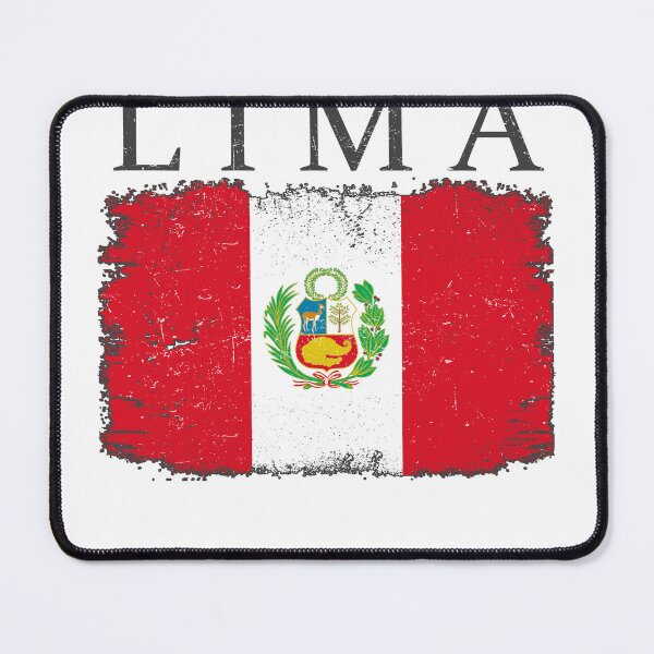 Item preview, Lima Peru Flag Peru Tourist Capital Peru Lima Tourist designed and sold by farhanhafeez.