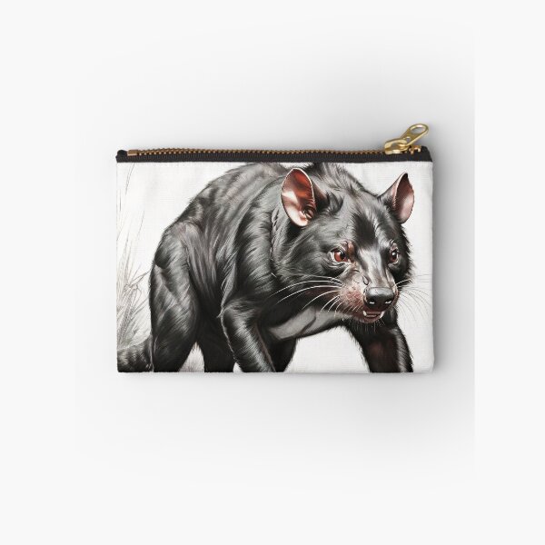 Item preview, Black and white Tasmanian devil pencil drawing designed and sold by Pencil-Art.