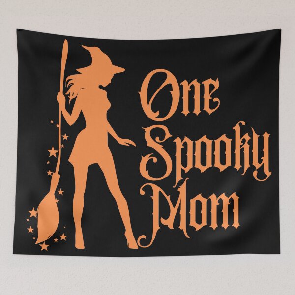Item preview, One Spooky Mom Halloween Graphic designed and sold by MTJ-Mushrooms.