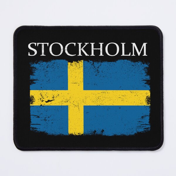 Item preview, Stockholm Sweden Flag Capital Sweden Stockholm Tourist designed and sold by farhanhafeez.