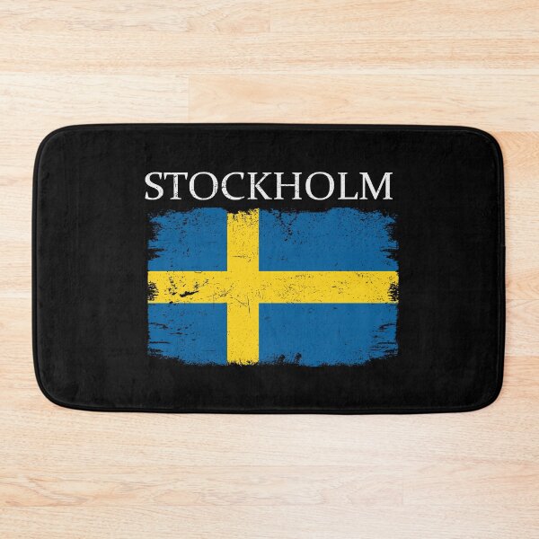 Item preview, Stockholm Sweden Flag Capital Sweden Stockholm Tourist designed and sold by farhanhafeez.
