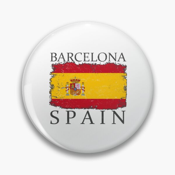 Artikelvorschau, Barcelona Spain Flag Barcelona Tourist Spain Tourist entworfen und verkauft von farhanhafeez.