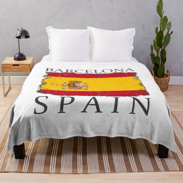Item preview, Barcelona Spain Flag Barcelona Tourist Spain Tourist designed and sold by farhanhafeez.