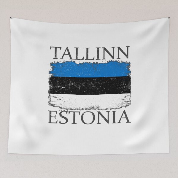 Item preview, Tallinn Estonia Flag Estonia Tourist Capital Estonia designed and sold by farhanhafeez.