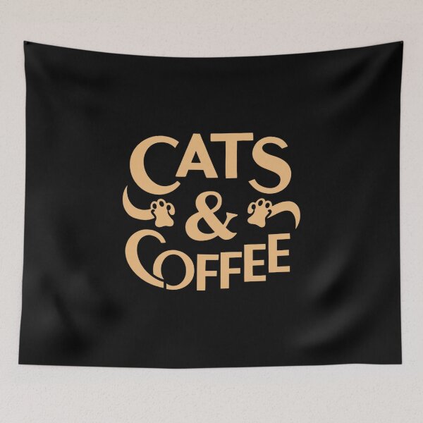 Item preview, Coffee and cats lovers  designed and sold by cu-animals-te.