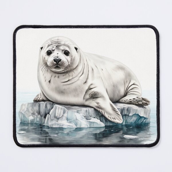 Item preview, Pencil drawn Seal High Quality Black and White Design  designed and sold by Pencil-Art.