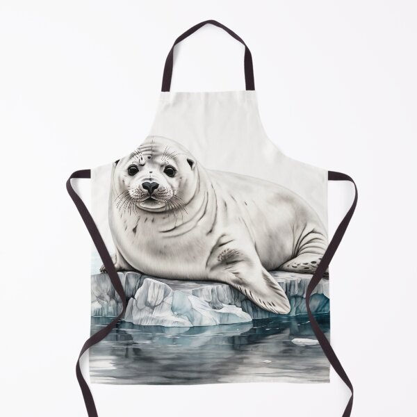 Item preview, Pencil drawn Seal High Quality Black and White Design designed and sold by Pencil-Art.