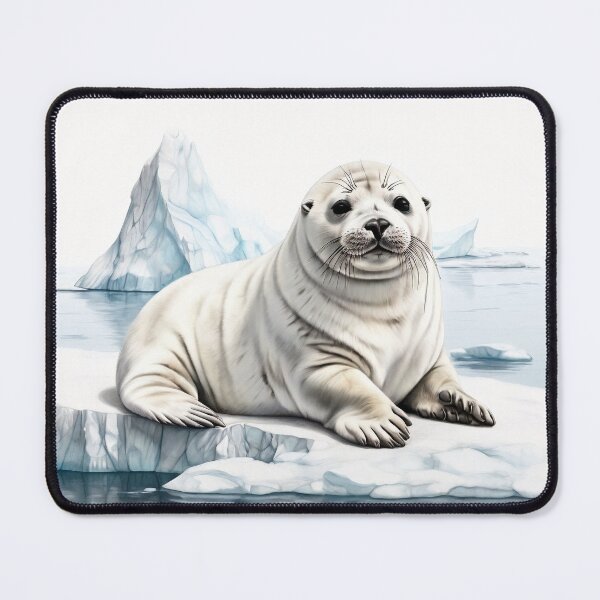 Item preview, Pencil drawn Seal High Quality Black and White Design  designed and sold by Pencil-Art.