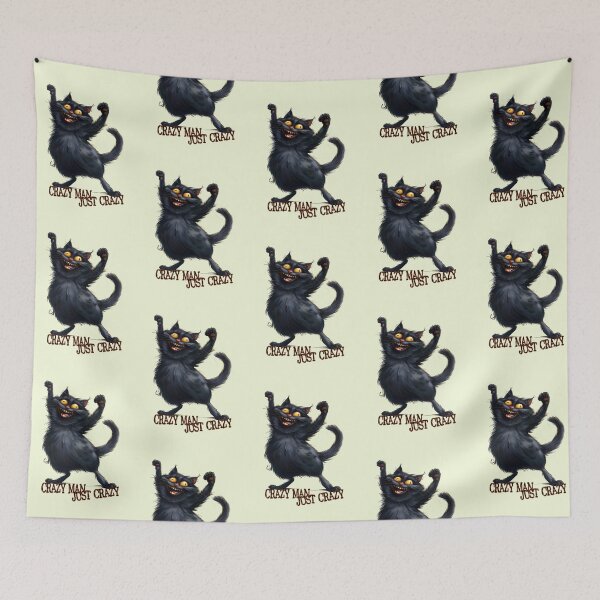 Item preview, This is one crazy dancing cat, funny design designed and sold by LoneAngel.