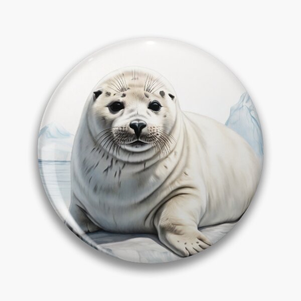 Item preview, Pencil drawn Seal High Quality Black and White Design  designed and sold by Pencil-Art.
