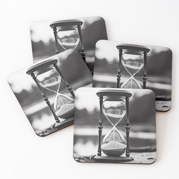 Item preview, Hourglass - Black and White designed and sold by KootenayDesigns.
