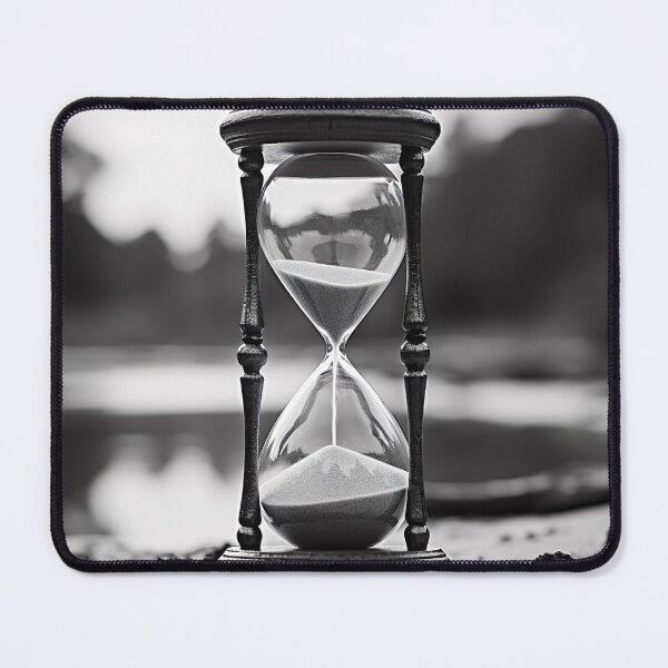Item preview, Hourglass - Black and White designed and sold by KootenayDesigns.