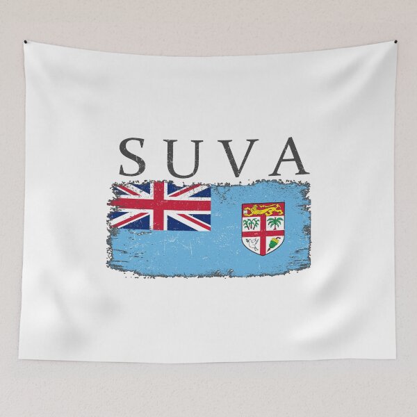 Item preview, Suva Fiji Flag Fiji Tourist Suva Tourist Capital Suva designed and sold by farhanhafeez.