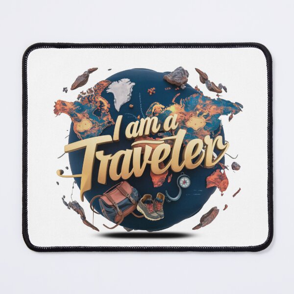 Item preview, i am a traveler designed and sold by graphicnew.