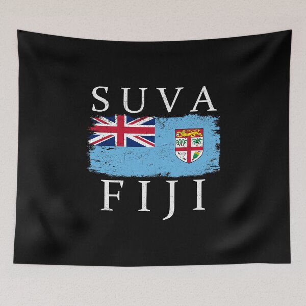 Item preview, Suva Fiji Flag Fiji Tourist Suva Tourist Capital Suva designed and sold by farhanhafeez.