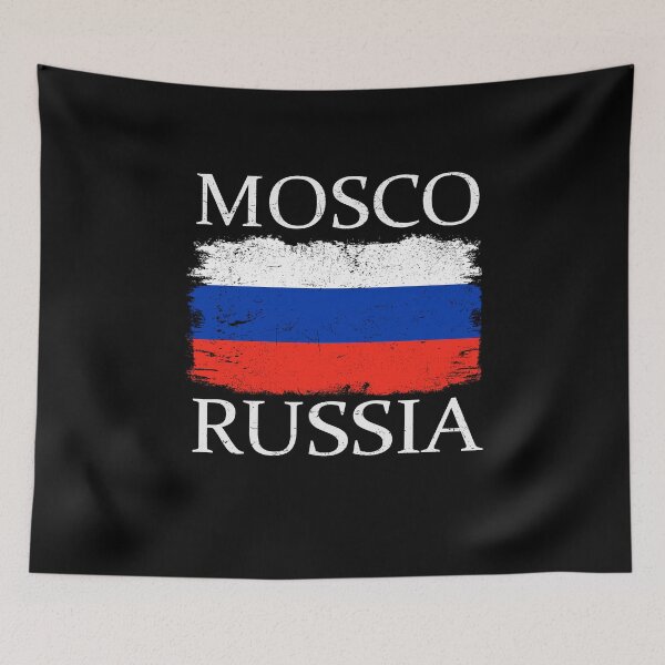 Item preview, Mosco Russia Flag Russia Tourist Mosco Tourist Capital Mosco designed and sold by farhanhafeez.