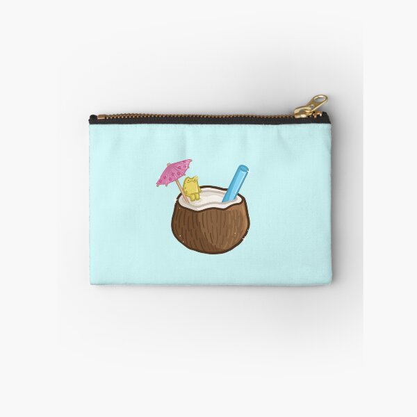 Item preview, Tropical Coconut drink with frog designed and sold by FlowMinnow.