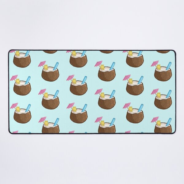 Item preview, Tropical Coconut drink with frog designed and sold by FlowMinnow.