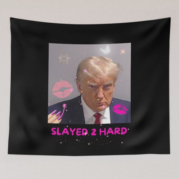 Item preview, 580 Slayed 2 Hard Donald Trump Mugshot	 designed and sold by rtksefypcx7.