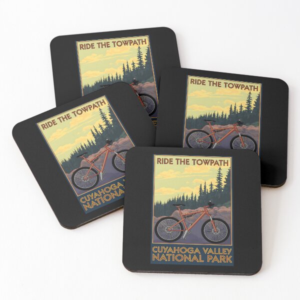 Item preview, 54 Cuyahoga Valley National Park Vintage Travel Decal -Towpath Trail	 designed and sold by ecgjzslqbow52.