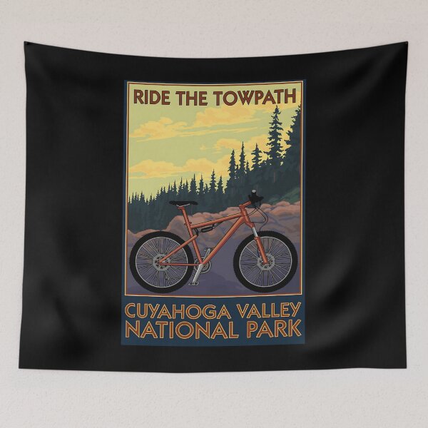 Item preview, 54 Cuyahoga Valley National Park Vintage Travel Decal -Towpath Trail	 designed and sold by ecgjzslqbow52.