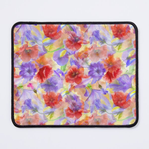 Item preview, Merged Matched Bouquet of Petunias Iris Poppies designed and sold by Tina Veenstra.