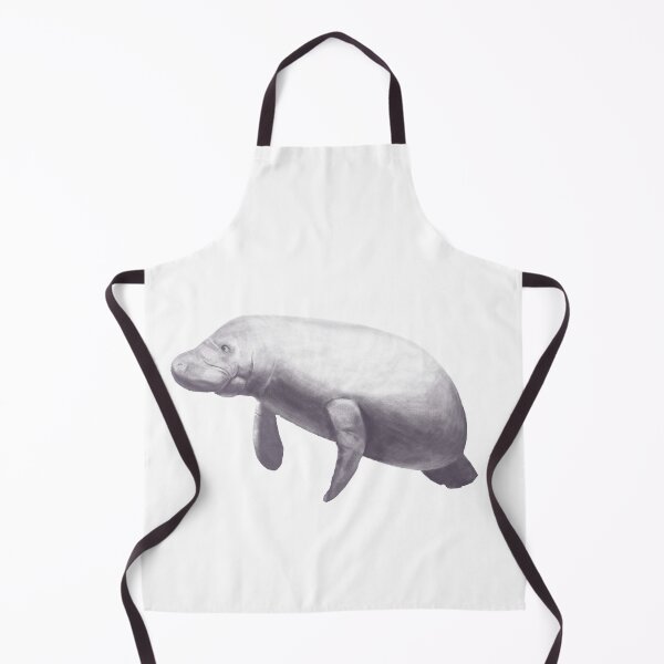 Item preview, Detailed Realistic Manatee Drawing - High-End Sea Cow Art designed and sold by yalih.